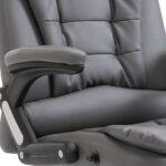 Chaise de bureau Anthracite Similicuir – Image 6