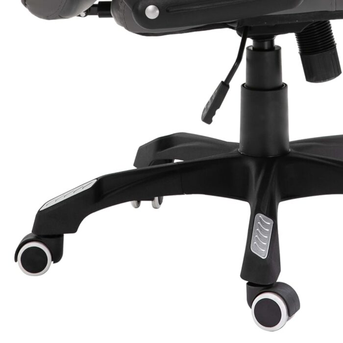 Chaise de bureau Anthracite Similicuir – Image 7