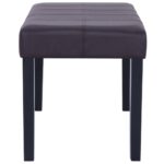 Banc 106 cm Marron Similicuir – Image 3