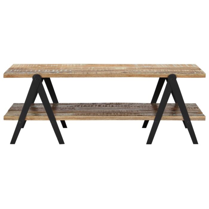 Table basse 115x60x40 cm Bois de récupération massif – Image 2