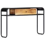 Table console 118 x 30 x 75 cm Bois de manguier massif