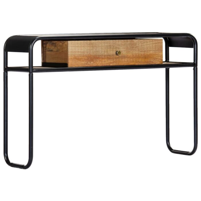Table console 118 x 30 x 75 cm Bois de manguier massif – Image 11