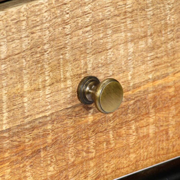 Table console 118 x 30 x 75 cm Bois de manguier massif – Image 5