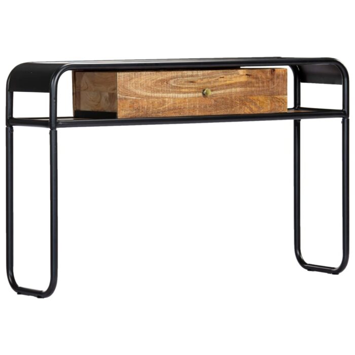 Table console 118 x 30 x 75 cm Bois de manguier massif – Image 8