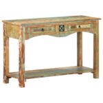 Table console 120x40x75 cm Bois solide de récupération – Image 8