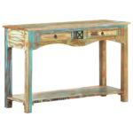 Table console 120x40x75 cm Bois solide de récupération – Image 9