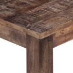 Table basse 50x50x35 cm Bois de manguier massif – Image 3