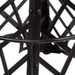 Tabourets de bar lot de 2 cuir véritable – Image 3