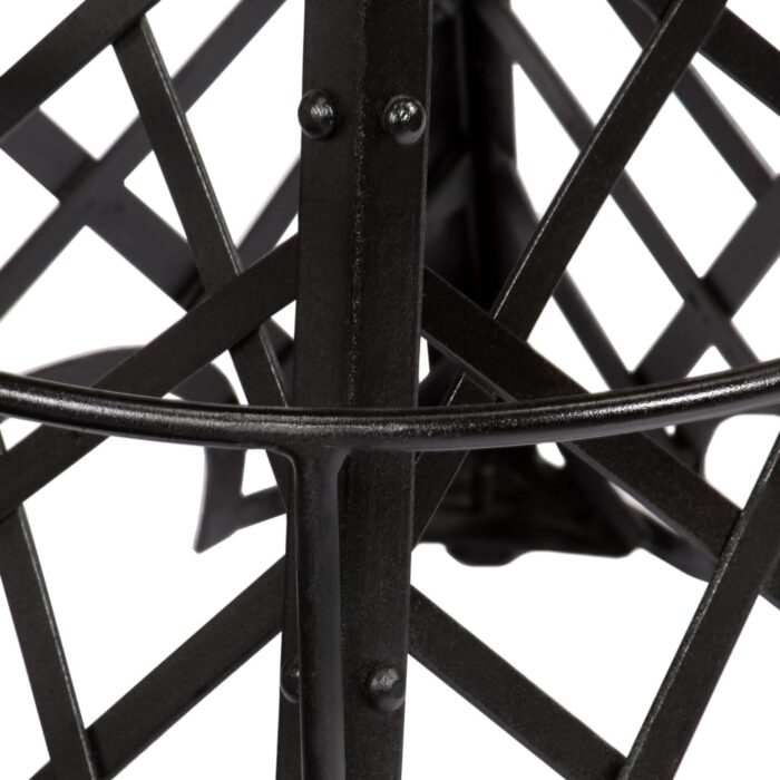 Tabourets de bar lot de 2 cuir véritable – Image 3