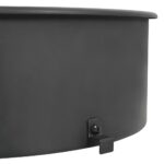 Kit d'anneau de rôtissoire de barbecue 57 cm Noir – Image 3