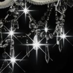 Lustre 2 couches Blanc 15 ampoules E14 – Image 4