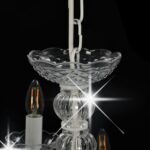 Lustre 2 couches Blanc 15 ampoules E14 – Image 5