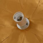 Lampe suspendue Noir et doré Ø70 cm E27 – Image 2