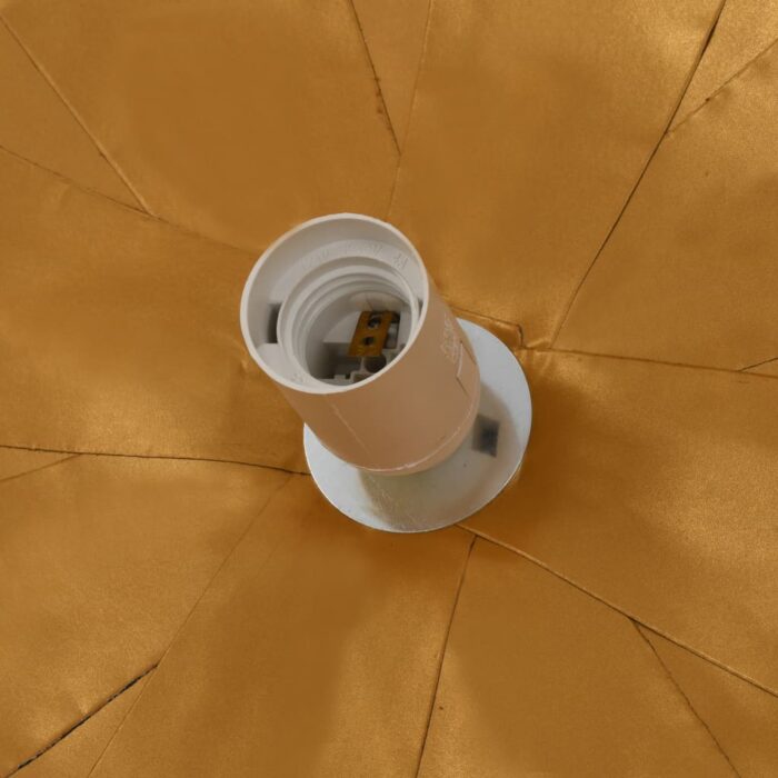 Lampe suspendue Noir et doré Ø70 cm E27 – Image 2