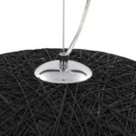 Lampe suspendue Noir et doré Ø70 cm E27 – Image 8