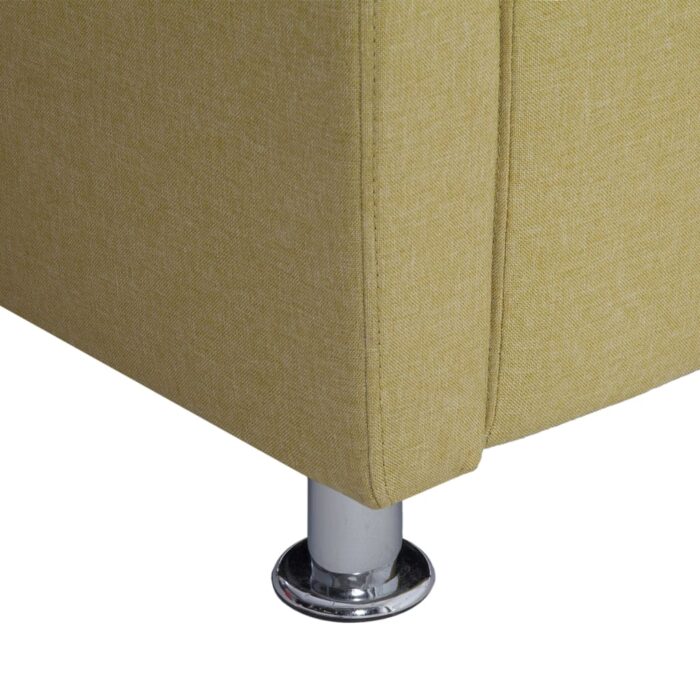 Fauteuil cube Vert Tissu – Image 6