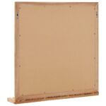 Miroir de salle de bain 60 x 12 x 62 cm Bois de noyer massif – Image 2
