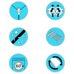 Sur-matelas 140 x 200 cm Mousse froide Profil d'œuf 6 cm – Image 8