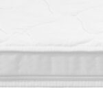 Sur-matelas 160 x 200 cm Mousse froide Profil d'œuf 6 cm – Image 6