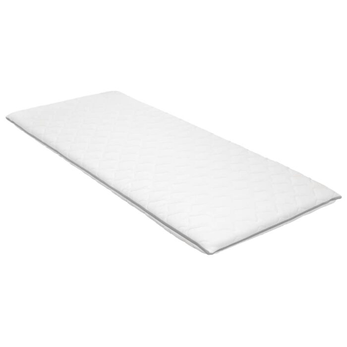 Sur-matelas 80 x 200 cm Mousse à mémoire de forme Visco 6 cm – Image 4