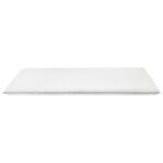Sur-matelas 100 x 200 cm Mousse à mémoire de forme Visco 6 cm – Image 5