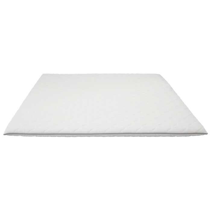 Sur-matelas 160 x 200 cm Mousse à mémoire de forme Visco 6 cm – Image 5