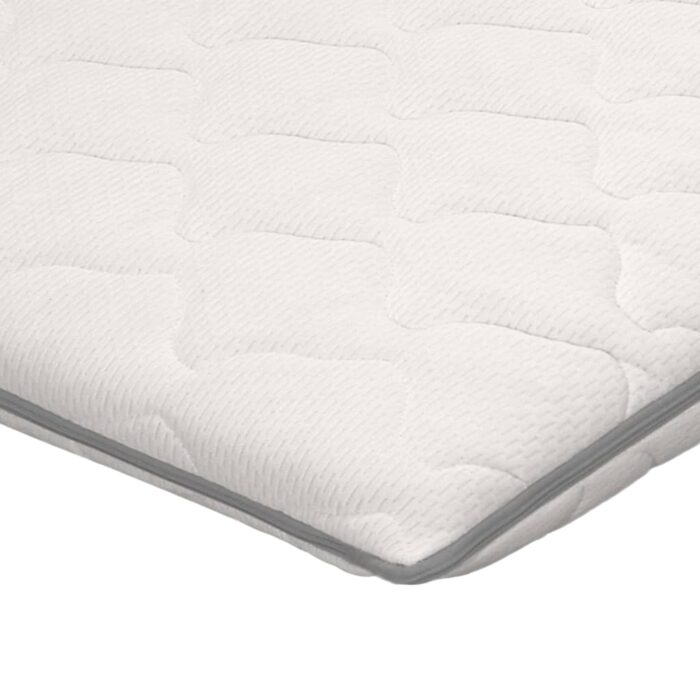Sur-matelas 160 x 200 cm Mousse à mémoire de forme Visco 6 cm – Image 6