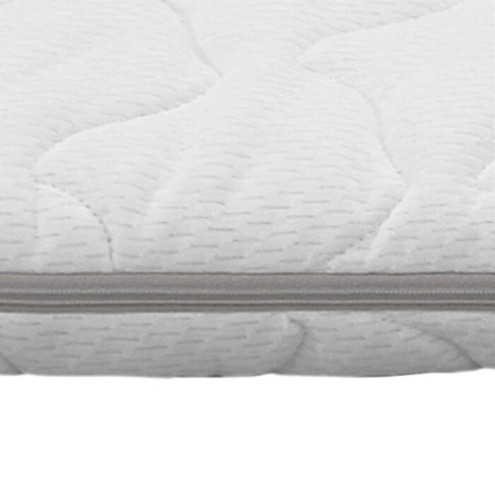 Sur-matelas 160 x 200 cm Mousse à mémoire de forme Visco 6 cm – Image 7