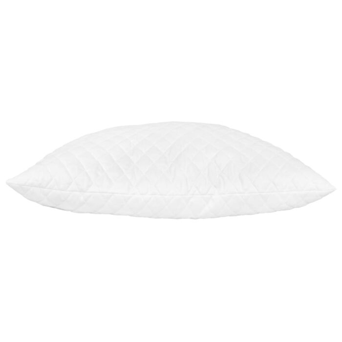 Oreillers lot de 2 80x80x14 cm Mousse à mémoire de forme – Image 6