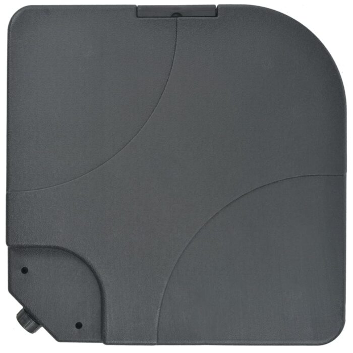 Parasol de jardin avec base portable vert – Image 7