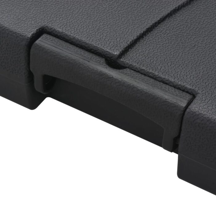 Parasol de jardin avec base portable vert – Image 9