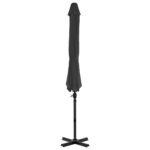 Parasol de jardin avec base portable anthracite – Image 3