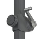 Parasol de jardin avec base portable anthracite – Image 5