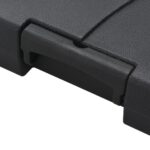 Parasol de jardin avec base portable taupe – Image 9