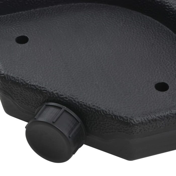 Parasol de jardin avec base portable vert – Image 10