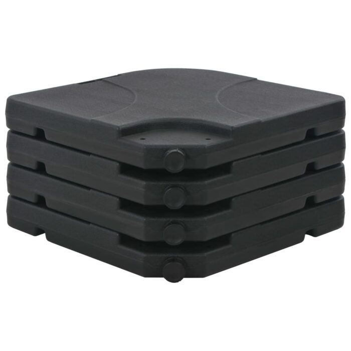 Parasol de jardin avec base portable vert – Image 12