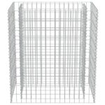 Lit surélevé à gabion Acier galvanisé 90x50x100 cm – Image 3