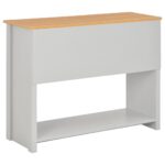 Table console Gris 97 x 35 x 76 cm – Image 3