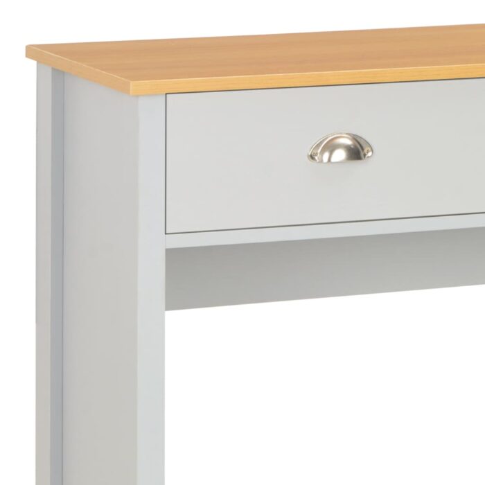 Table console Gris 97 x 35 x 76 cm – Image 5