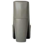 Chaise en forme de chaussure à talon haut Gris Similicuir – Image 4