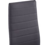 Mobilier de salle à manger 5 pcs Gris – Image 10