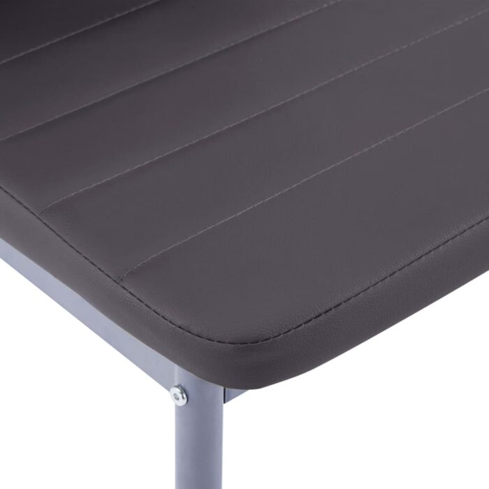 Ensemble à dîner 7 pcs Gris – Image 11