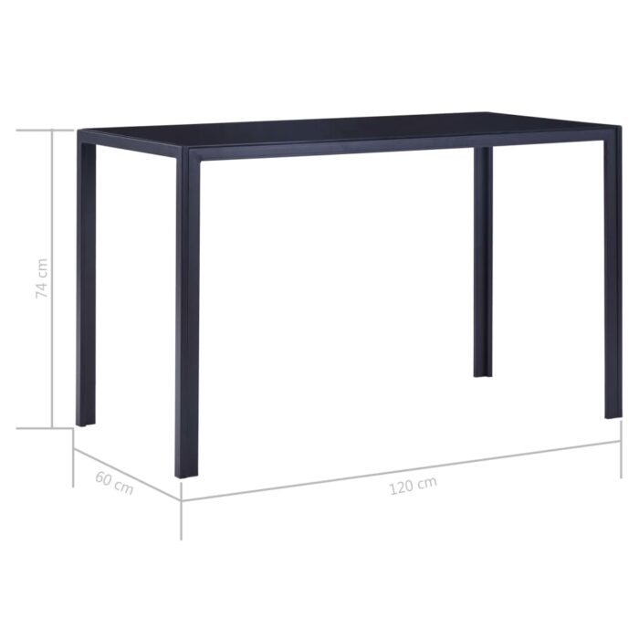 Mobilier de salle à manger 7 pcs Rouge bordeaux – Image 12