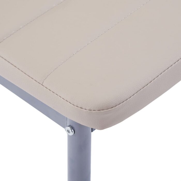 Ensemble de salle à manger 7 pcs Cappuccino – Image 11