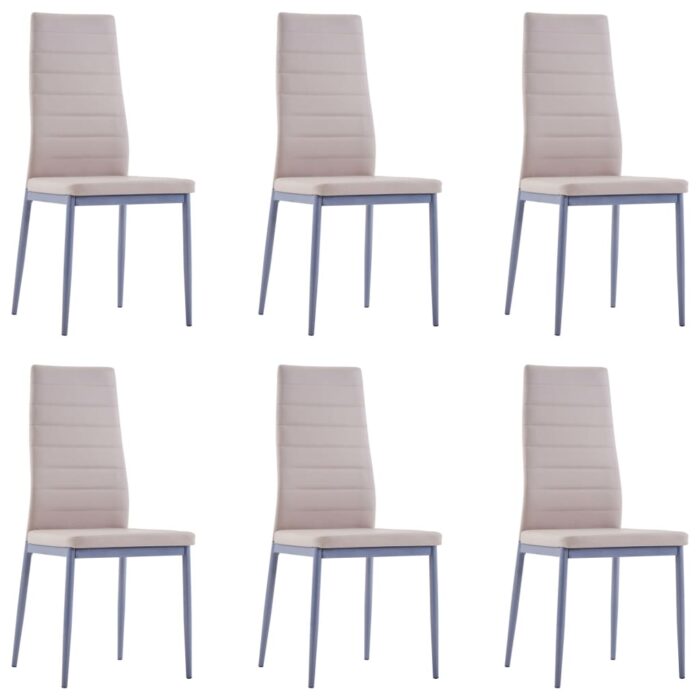 Ensemble de salle à manger 7 pcs Cappuccino – Image 5