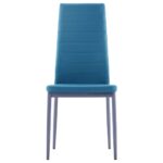 Ensemble de salle à manger 5 pcs Bleu – Image 7