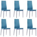 Ensemble à dîner 7 pcs Bleu – Image 5