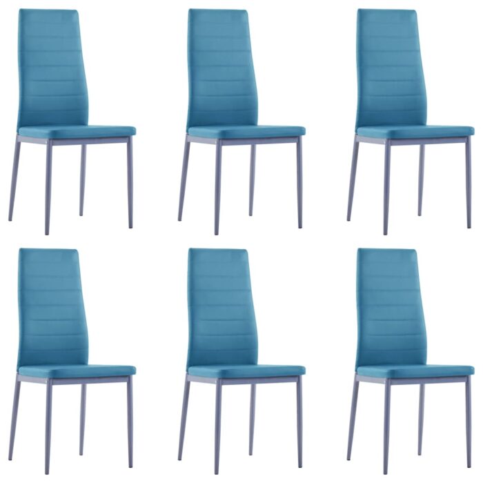 Ensemble à dîner 7 pcs Bleu – Image 5