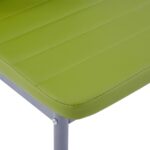 Mobilier de salle à manger 5 pcs Vert – Image 11