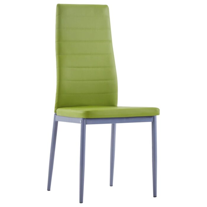 Mobilier de salle à manger 5 pcs Vert – Image 6